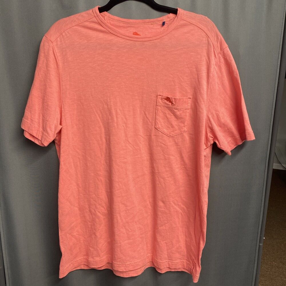 Tommy Bahama Size Small T Shirt Coral (b49)